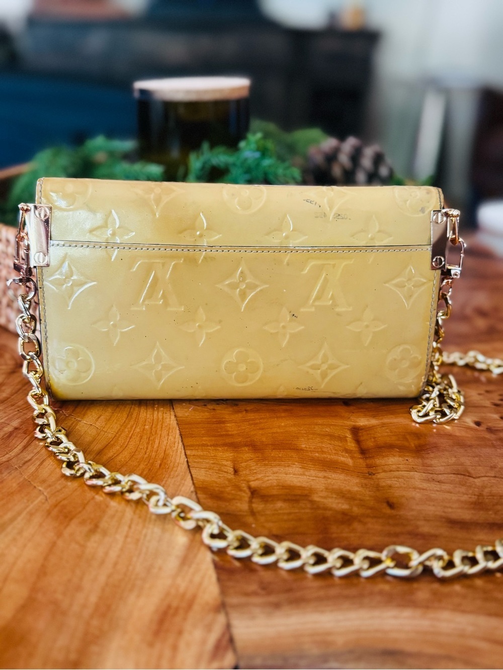 Louis Vuitton Monogram Vernis Portefeiulle Sarah Long Bifold converted 2014 - Picture 4 of 17